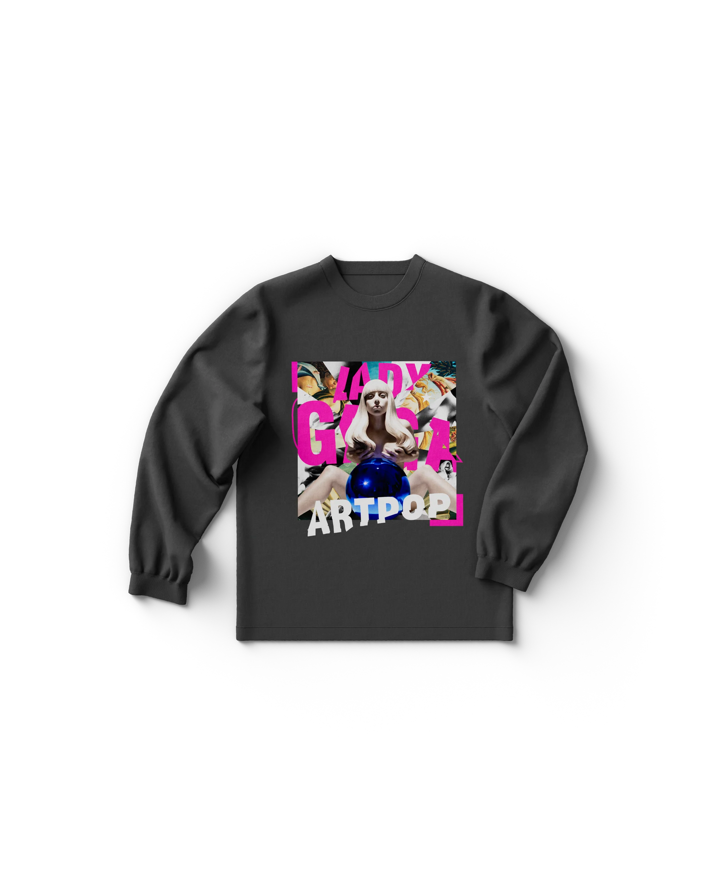 Lady Gaga ARTPOP Tracklist Longsleeve T-Shirt – Official Store