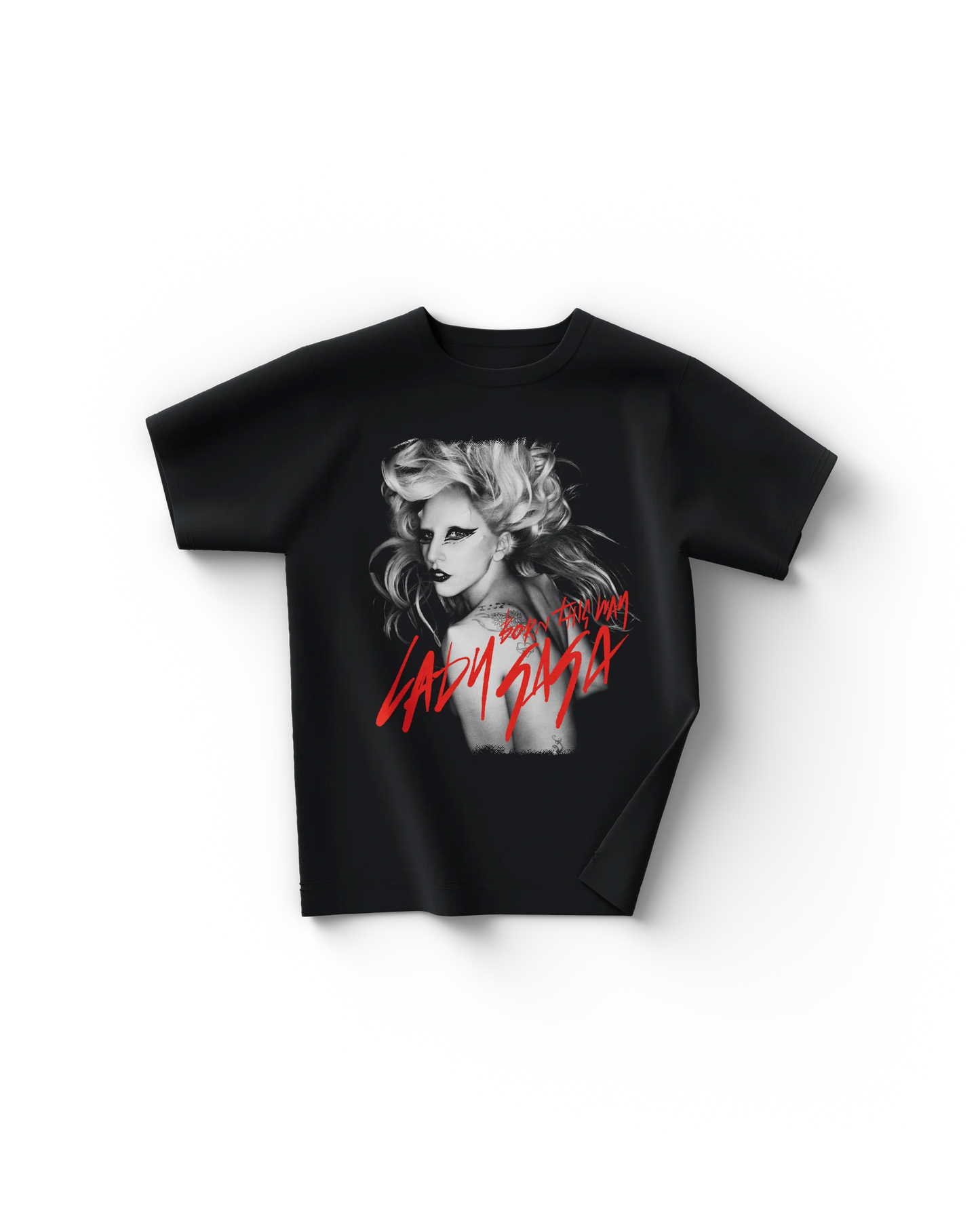 Lady Gaga Born This Way Script T-Shirt – Official Merch