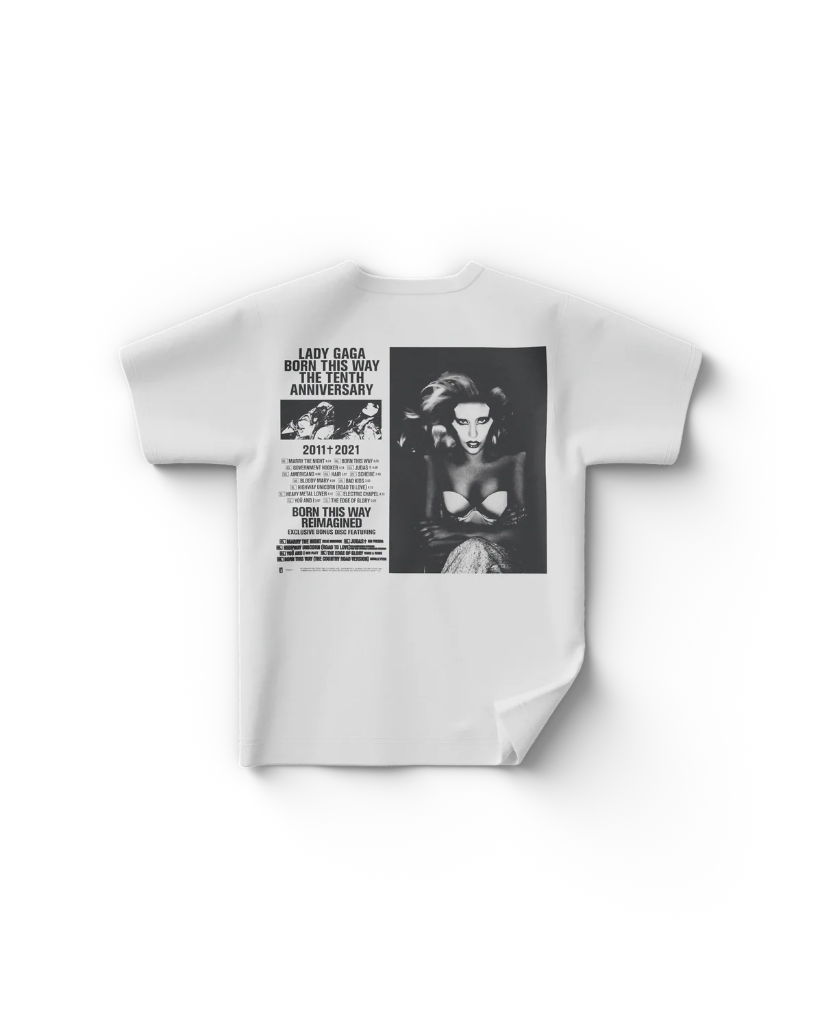 Lady Gaga The Tenth Anniversary T-Shirt – Official Store