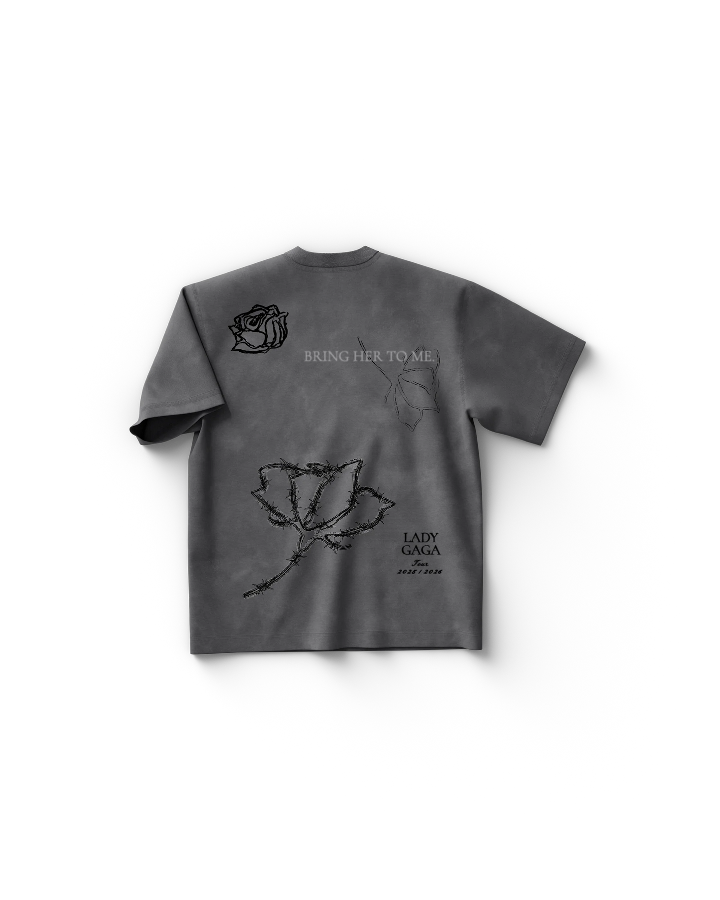 Lady Gaga Roses T-Shirt Official Merch – Fan Favorite Tee