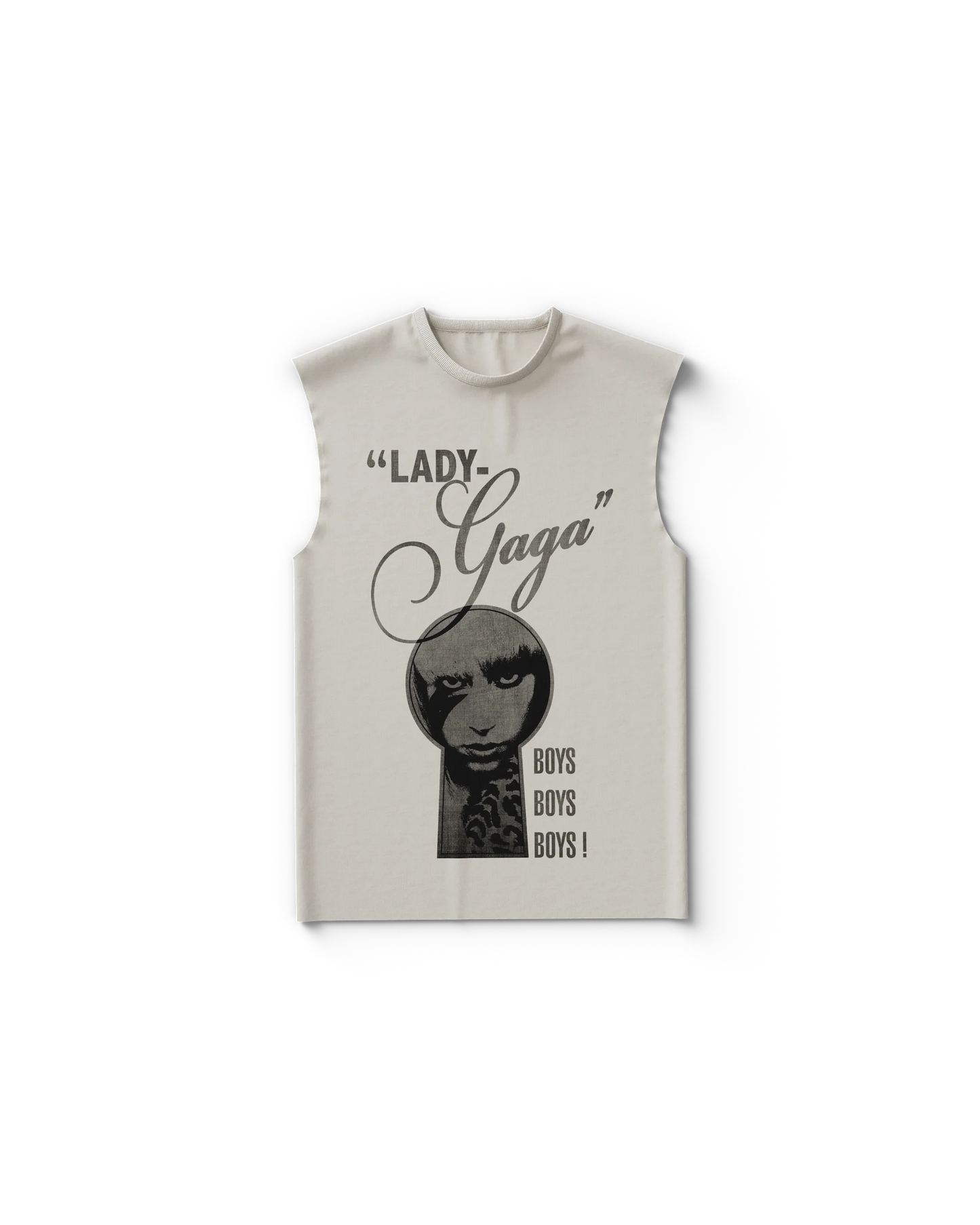 Lady Gaga Keyhole Boys Tank – Official Merch