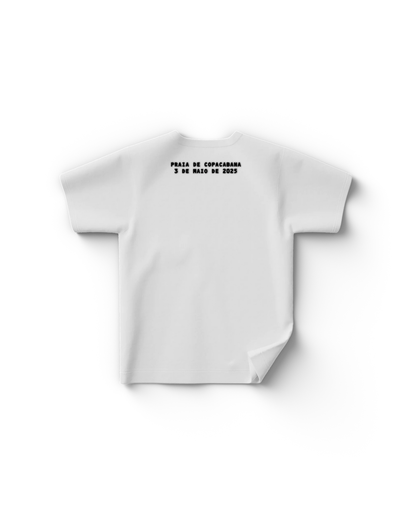 Lady Gaga White Rio Poster T-Shirt – Official Merch