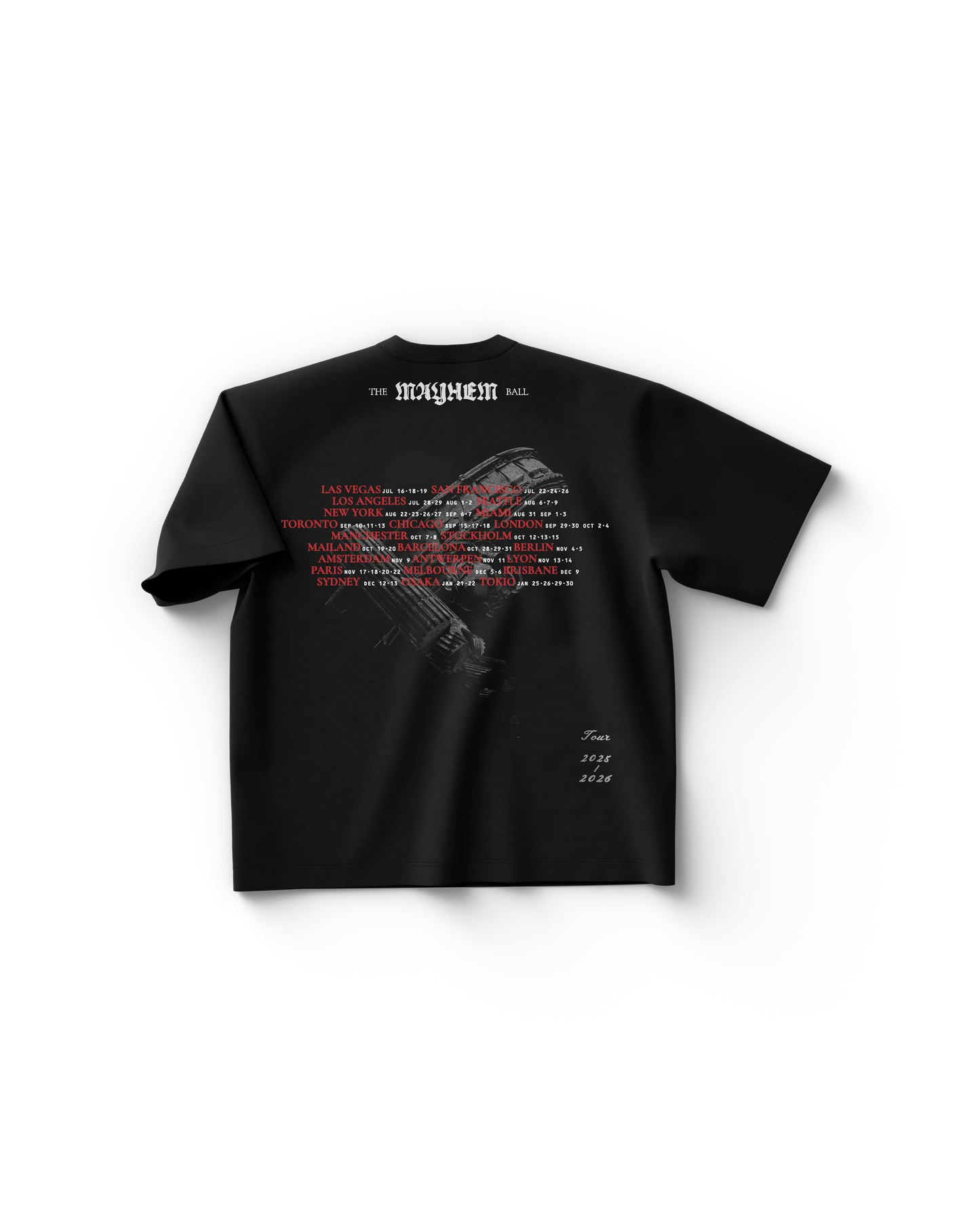 Lady Gaga Tanz oder stirb T-Shirt – Official Store Exclusive