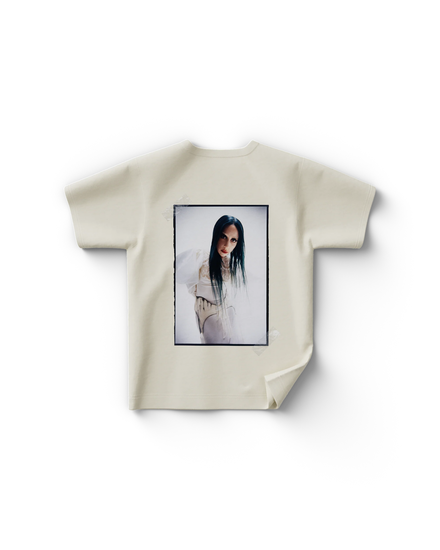 Lady Gaga Cream Photo T-Shirt – Official Merch