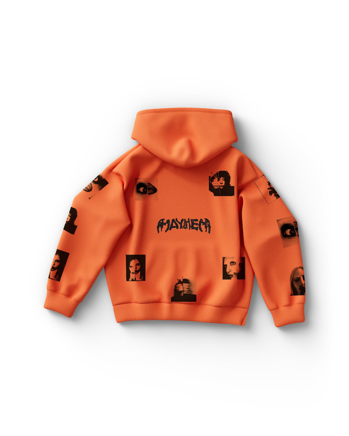 Lady Gaga Scattered Image Hoodie – Official Merch