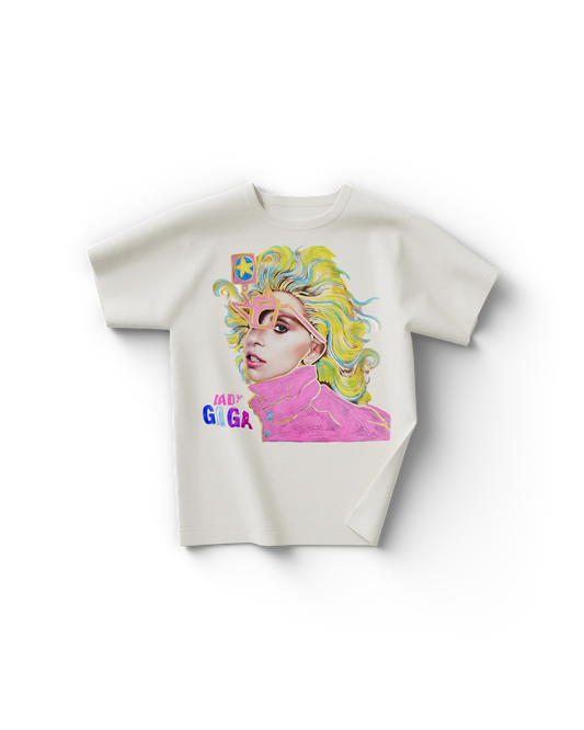 Lady Gaga ARTPOP Illustrated Glasses T-Shirt – Official Merch