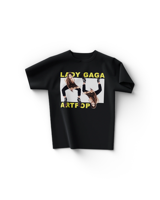 Lady Gaga ARTPOP Legs Black T-Shirt – Official Merch