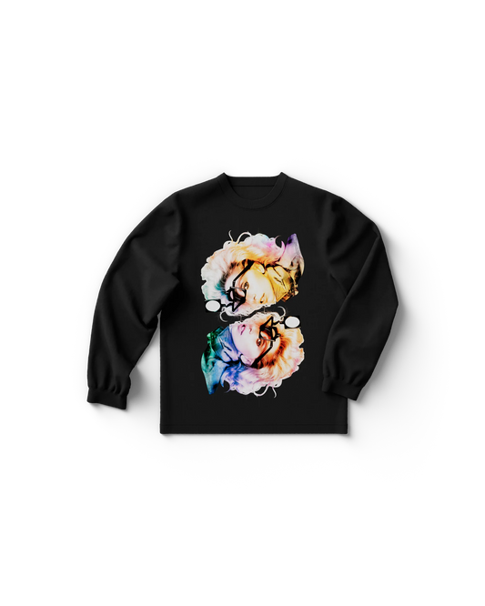 Lady Gaga ARTPOP Rainbow Reflection Black Longsleeve – Official Store