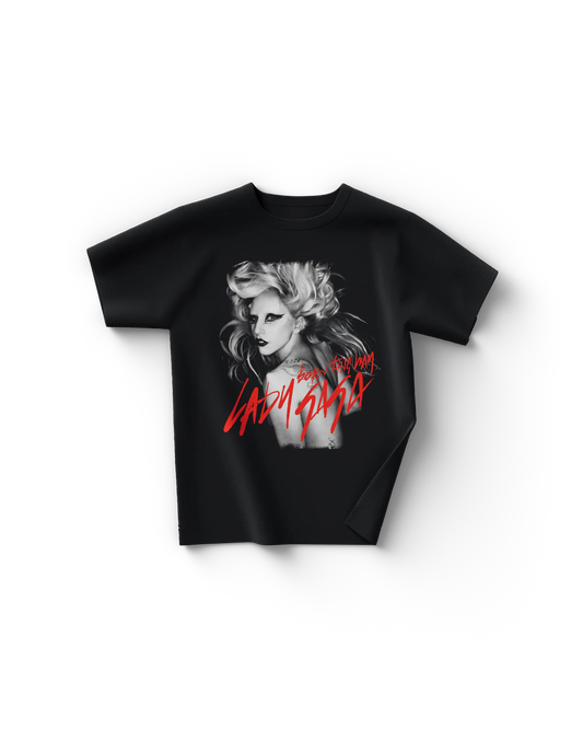 Lady Gaga Born This Way Script T-Shirt – Official Merch