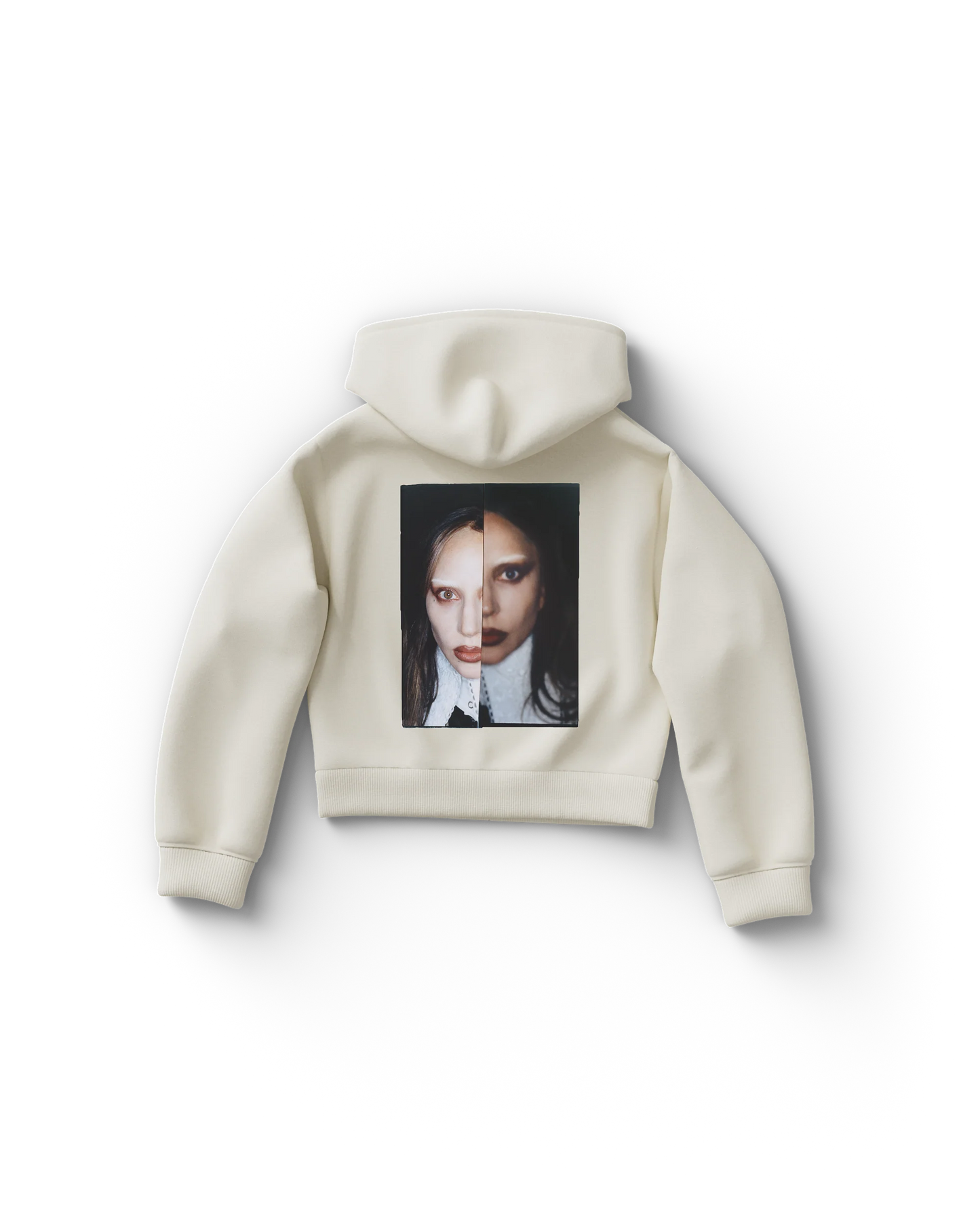 Lady Gaga Dual Photo Cropped Hoodie – Official Store