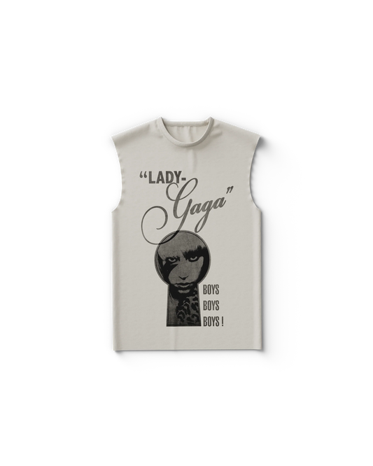 Lady Gaga Keyhole Boys Tank – Official Merch