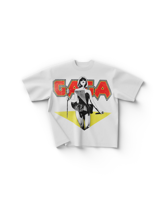 Lady Gaga Metal Oversized Tee – Official Store