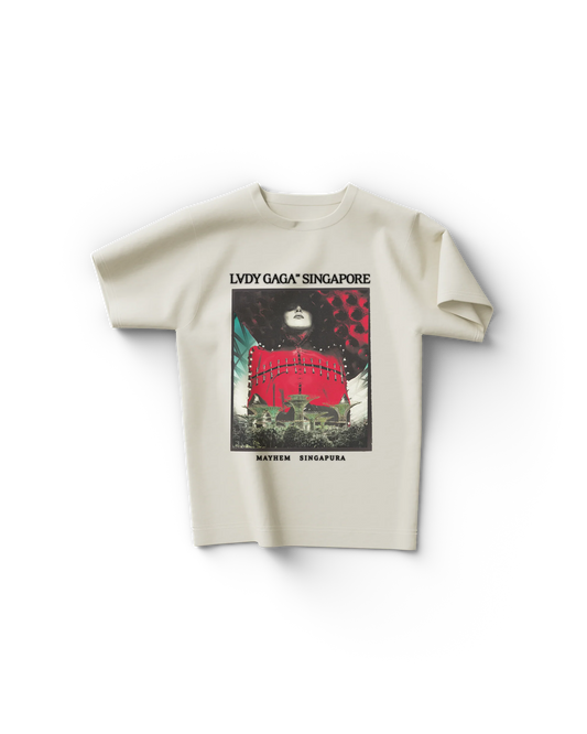 Lady Gaga Cream Singapore T-Shirt – Official Store