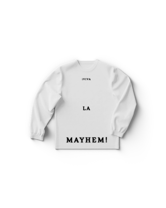 Lady Gaga White CDMX Longsleeve T-Shirt – Official Store