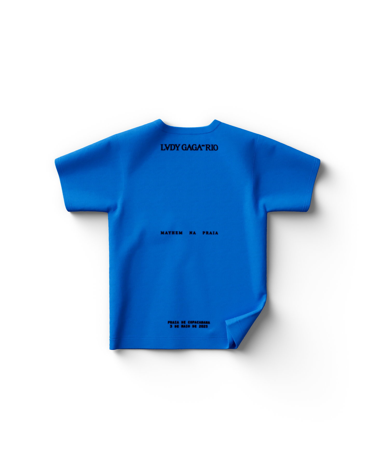 Lady Gaga Blue Rio Silhouette T-Shirt – Official Store