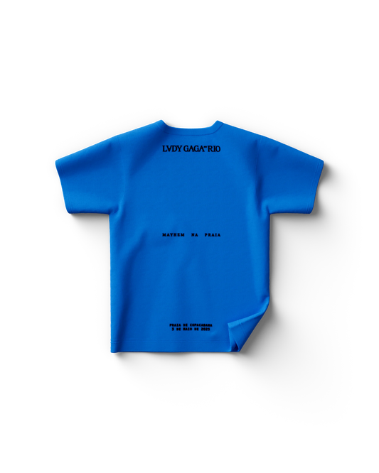 Lady Gaga Blue Rio Silhouette T-Shirt – Official Store
