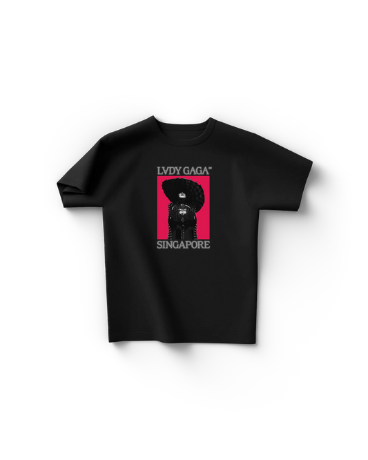 Black Singapore T-Shirt – Official Lady Gaga Tour Tee