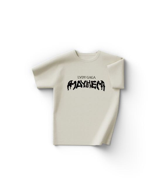 Lady Gaga Cream Photo T-Shirt – Official Merch